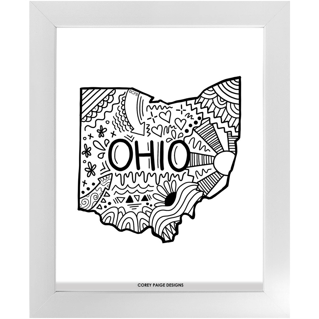 State Pride Framed Print