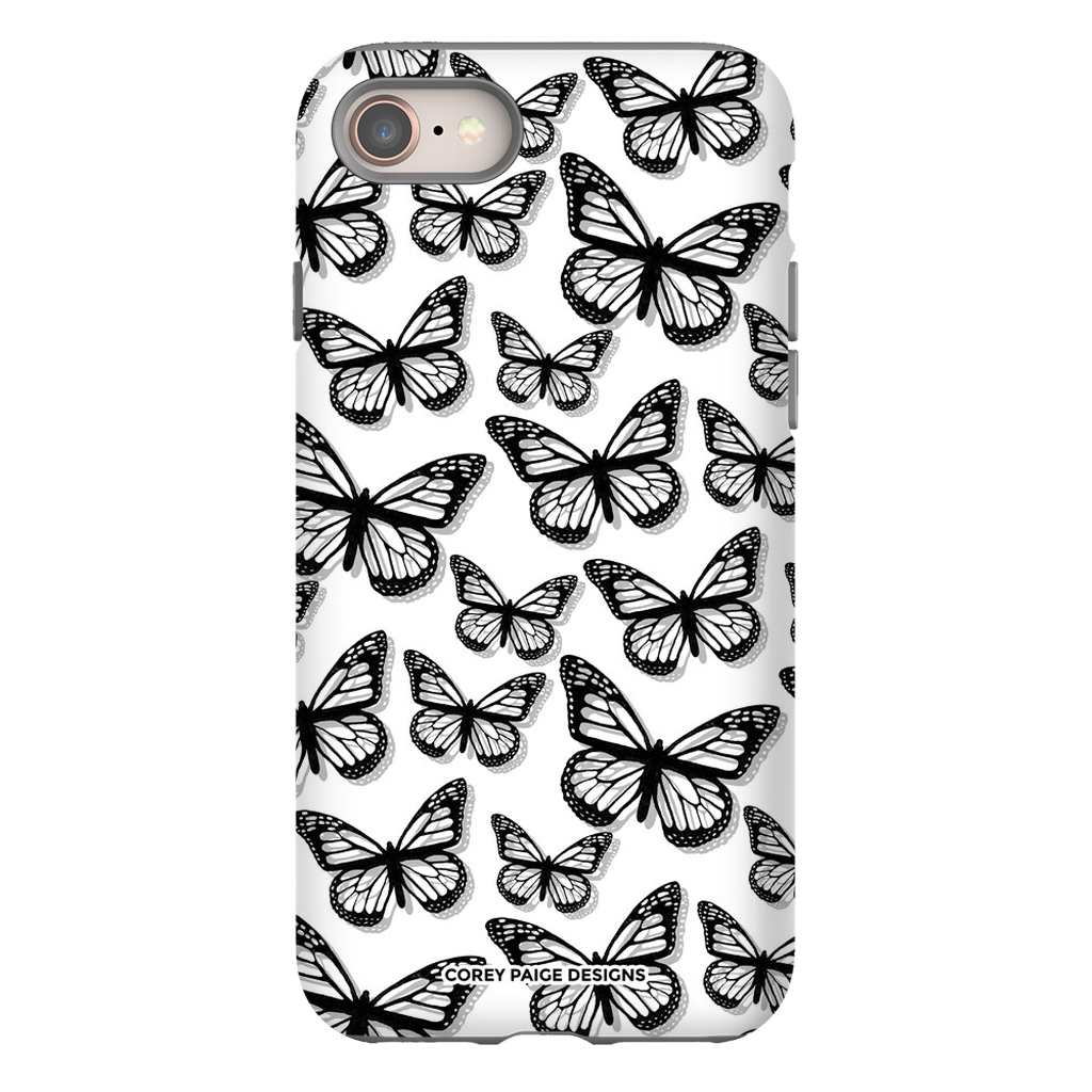 Black Butterflies Phone Case