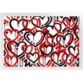 Load image into Gallery viewer, Electric Love College Colors Framed Print
