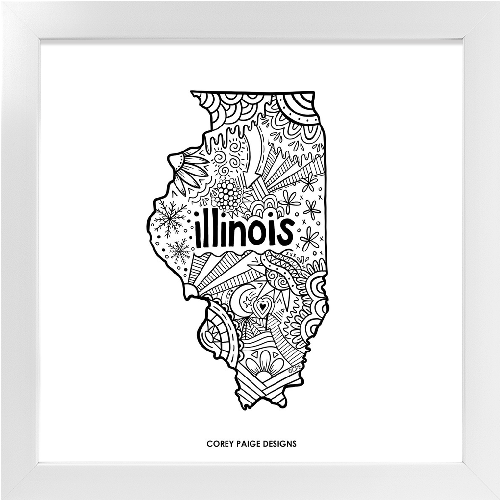 State Pride Framed Print
