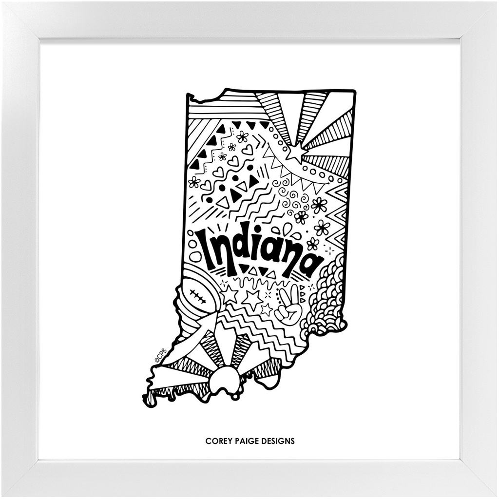 State Pride Framed Print