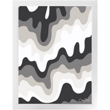 Drippy Framed Print
