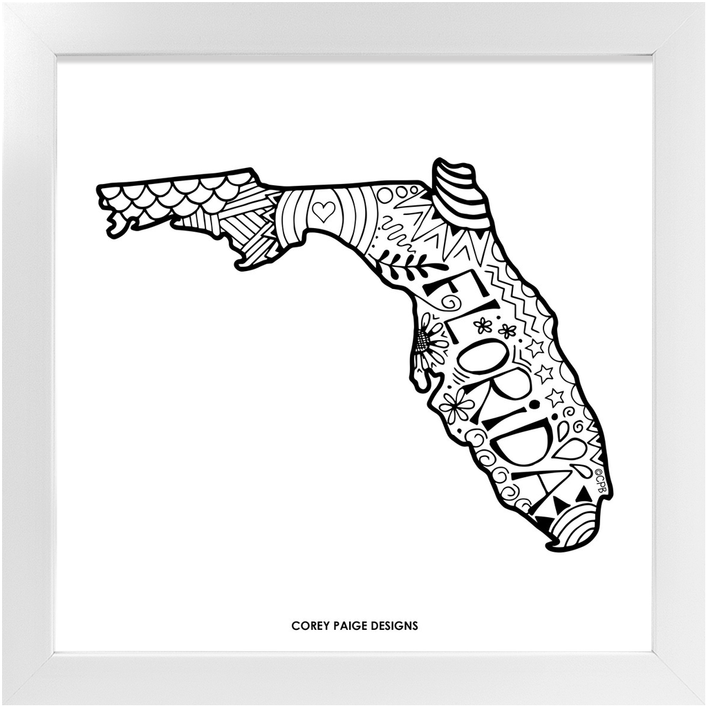 State Pride Framed Print