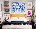 Load image into Gallery viewer, Blue Electric Love Framed Print

