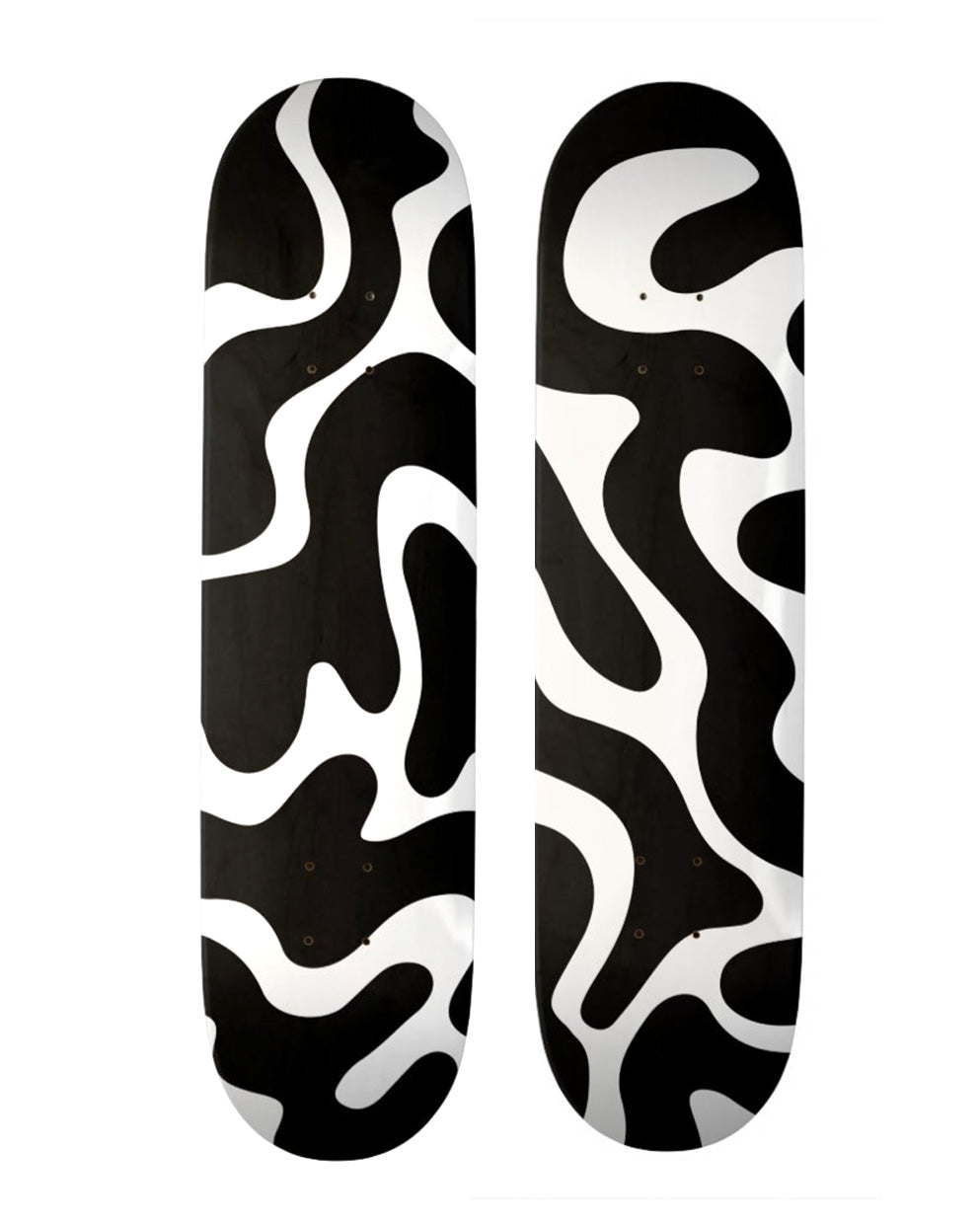 Abstract Shapes Skateboard Deck
