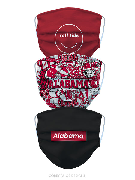 Alabama Face Mask Cover Pre-Pack