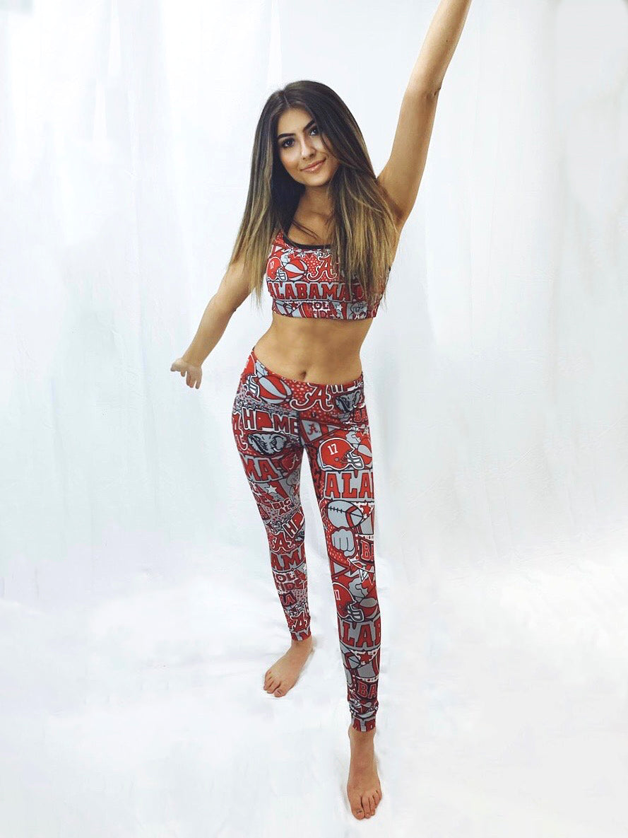 Alabama Collage Leggings