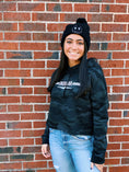 Load image into Gallery viewer, Indiana Lightning Bolt Stripe Black Camo Sweatshirt
