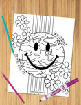 Load image into Gallery viewer, Be Kind To The Earth Coloring Sheet
