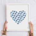 Load image into Gallery viewer, Butterfly Heart Framed Print
