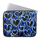 Blue Electric Love Laptop Sleeve