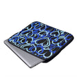 Load image into Gallery viewer, Blue Electric Love Laptop Sleeve
