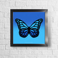 Load image into Gallery viewer, Ombré Butterfly Framed Print
