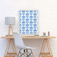 Skull Pattern Framed Print