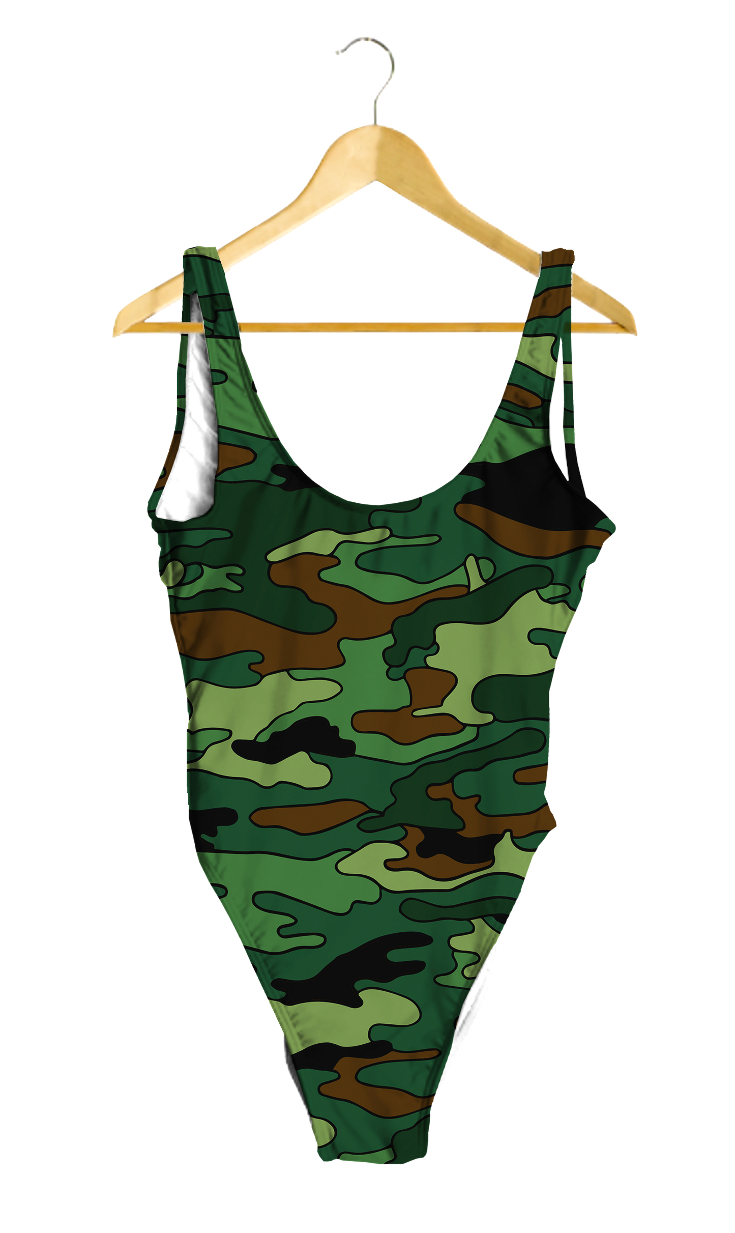 Green & Brown One-Piece