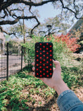 Load image into Gallery viewer, Red & Black Stars iPhone Case
