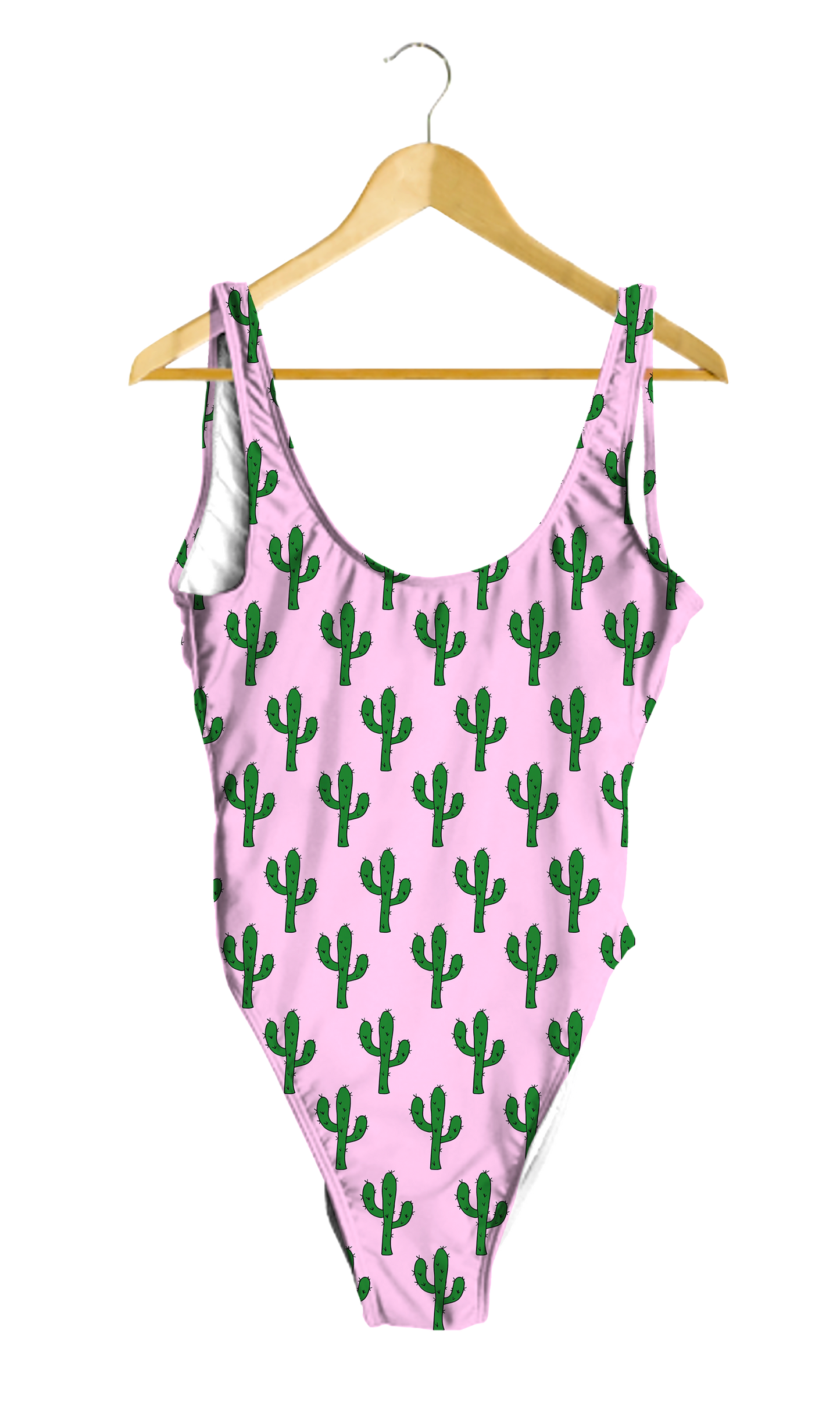 Cactus on Pink One-Piece