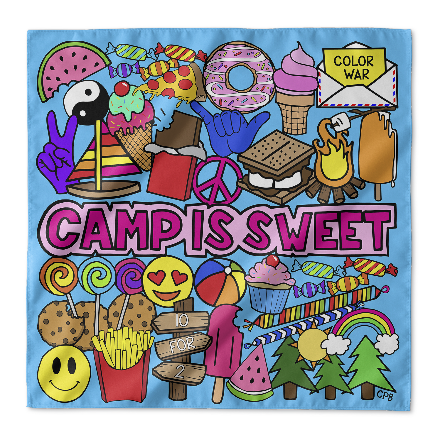 Camp Is Sweet Bandana