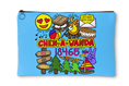 Load image into Gallery viewer, Camp Collages Accessory Pouch
