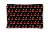 Cherry Black Accessory Pouch