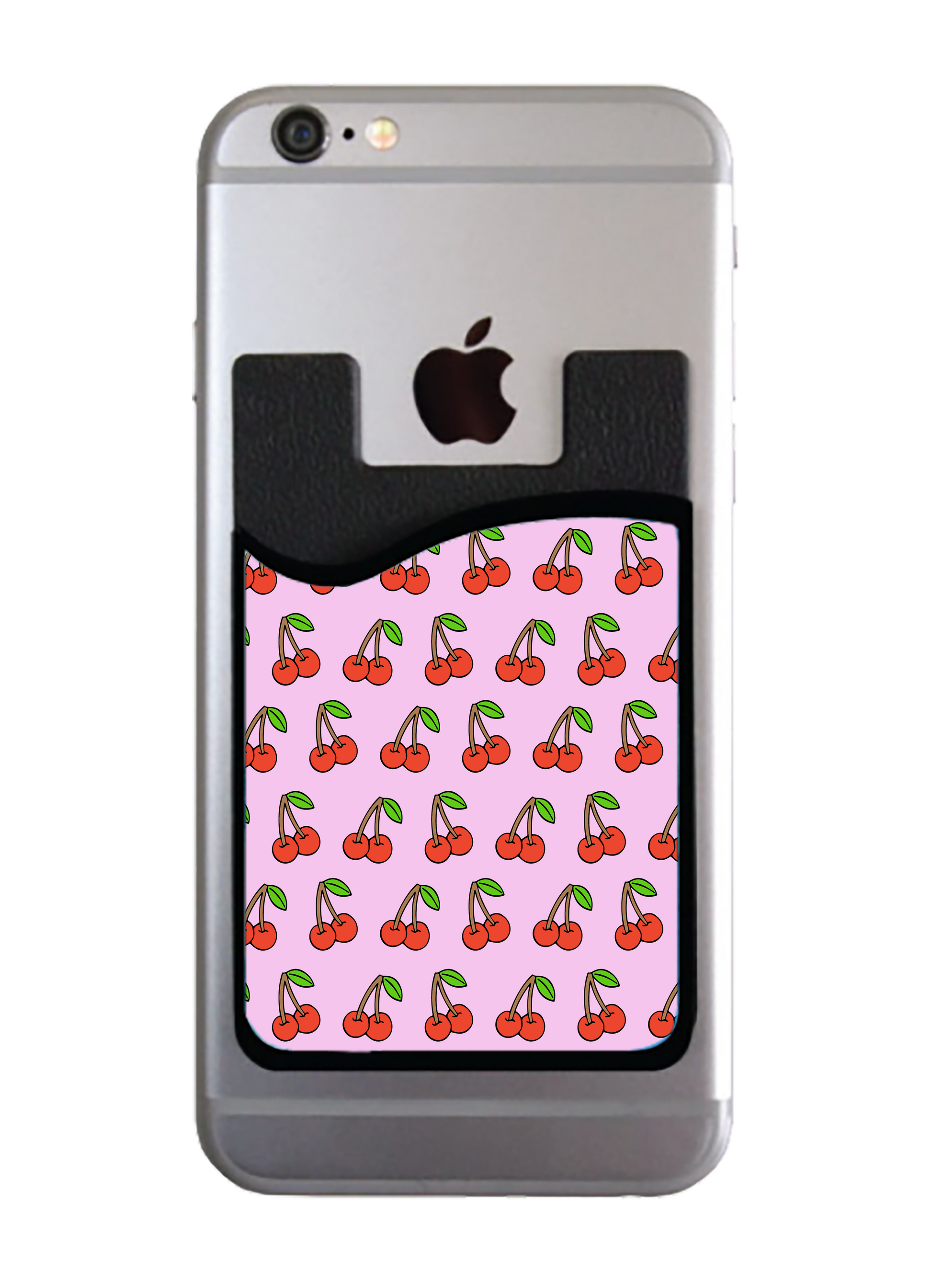 Cherries - Pink Card Caddy