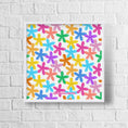 Load image into Gallery viewer, Colorful Painted Flowers Framed Print
