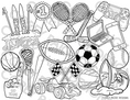 Load image into Gallery viewer, Sports Coloring Sheet
