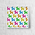Load image into Gallery viewer, Rainbow Balloon Dog Framed Print
