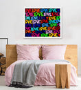 Load image into Gallery viewer, Drippy Love Framed Print
