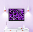 Load image into Gallery viewer, Purple Electric Love Framed Print
