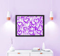 Load image into Gallery viewer, Purple Electric Love Framed Print

