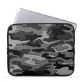 Load image into Gallery viewer, Gray & Black Camo Laptop Sleeve
