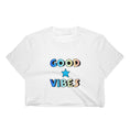 Load image into Gallery viewer, Good Vibes / Wake Up Workout Cropped  - as seen exclusively at POPSUGAR Play/Ground
