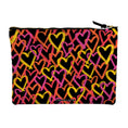 Load image into Gallery viewer, Graffiti Hearts Accessory Pouch

