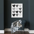 Load image into Gallery viewer, Painted Hearts Framed Print
