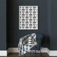 Load image into Gallery viewer, Skull Pattern Framed Print
