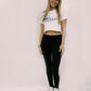 Good Vibes / Wake Up Workout Cropped  - as seen exclusively at POPSUGAR Play/Ground