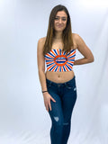 Syracuse Mouth Starburst Tube Top