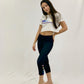 Good Vibes / Wake Up Workout Cropped  - as seen exclusively at POPSUGAR Play/Ground