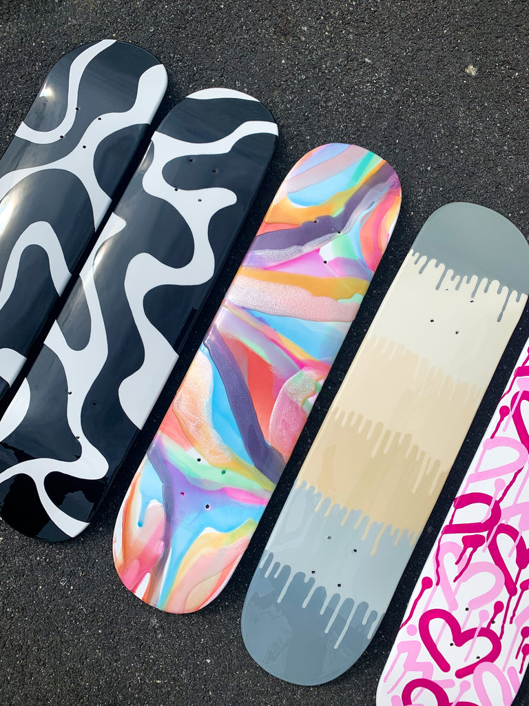 Skateboard Deck Collection – CoreyPaigeDesigns