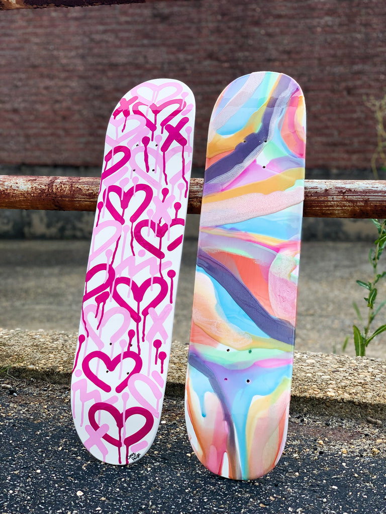 Skateboard Deck Collection CoreyPaigeDesigns
