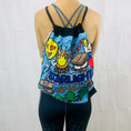 Load image into Gallery viewer, Camp Collage Drawstring Bag
