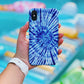 Blue Tie Dye Phone Case