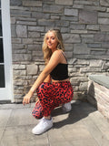 Red Cheetah Leggings