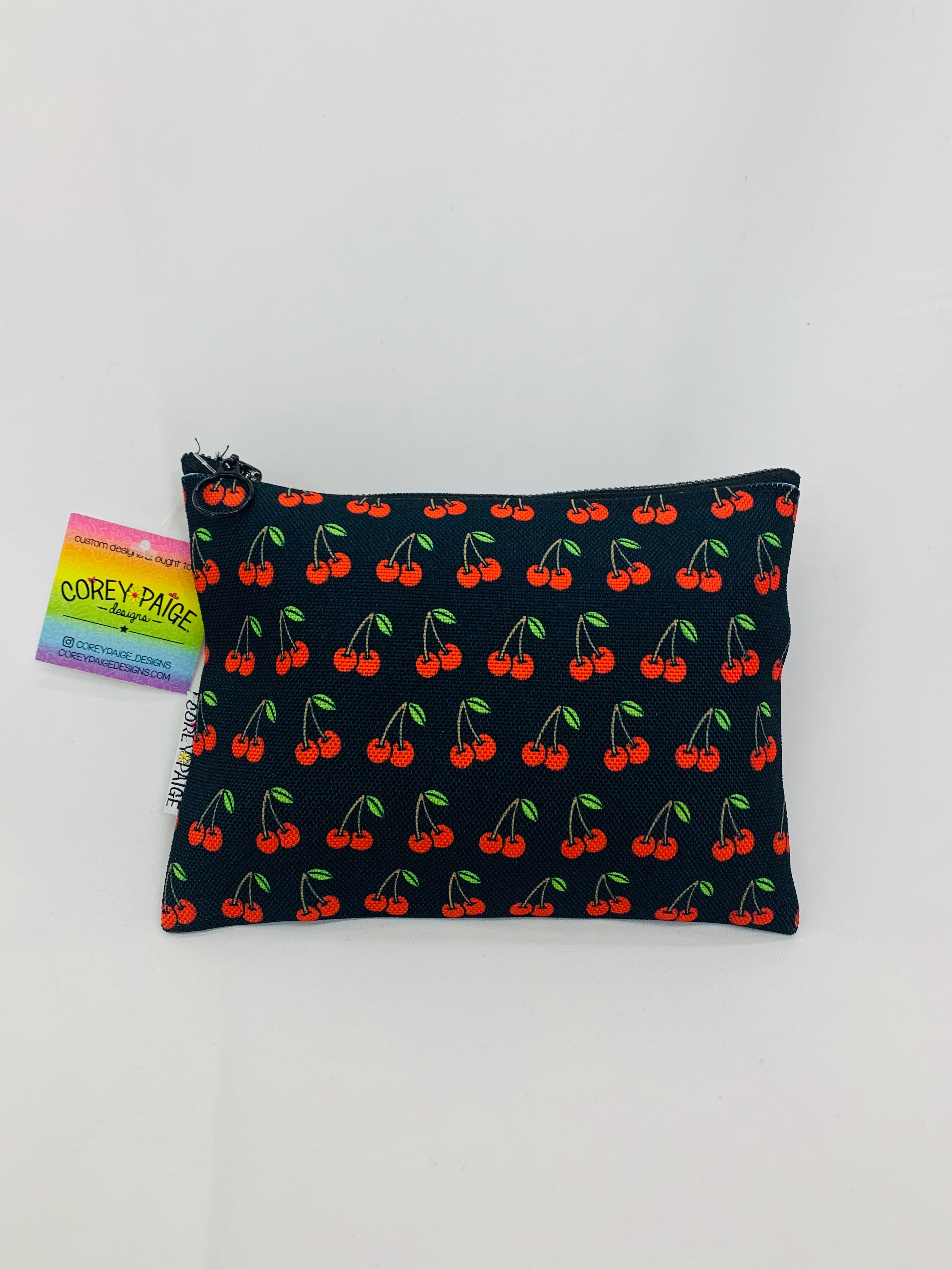 Cherries Small Accessory Pouch