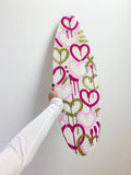 Pink & Gold Electric Love Mini Surfboard