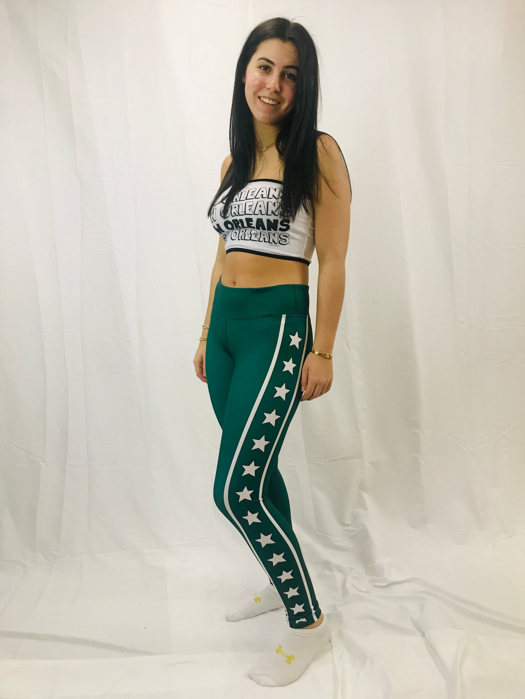 New Orleans Text Bandeau Top