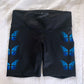 Blue Butterflies Bike Shorts