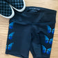 Blue Butterflies Bike Shorts