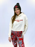 Load image into Gallery viewer, Indiana Lightning Bolt Stripe Cream Sweatshirt

